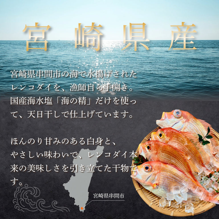【海の精仕立て】レンコダイ干物