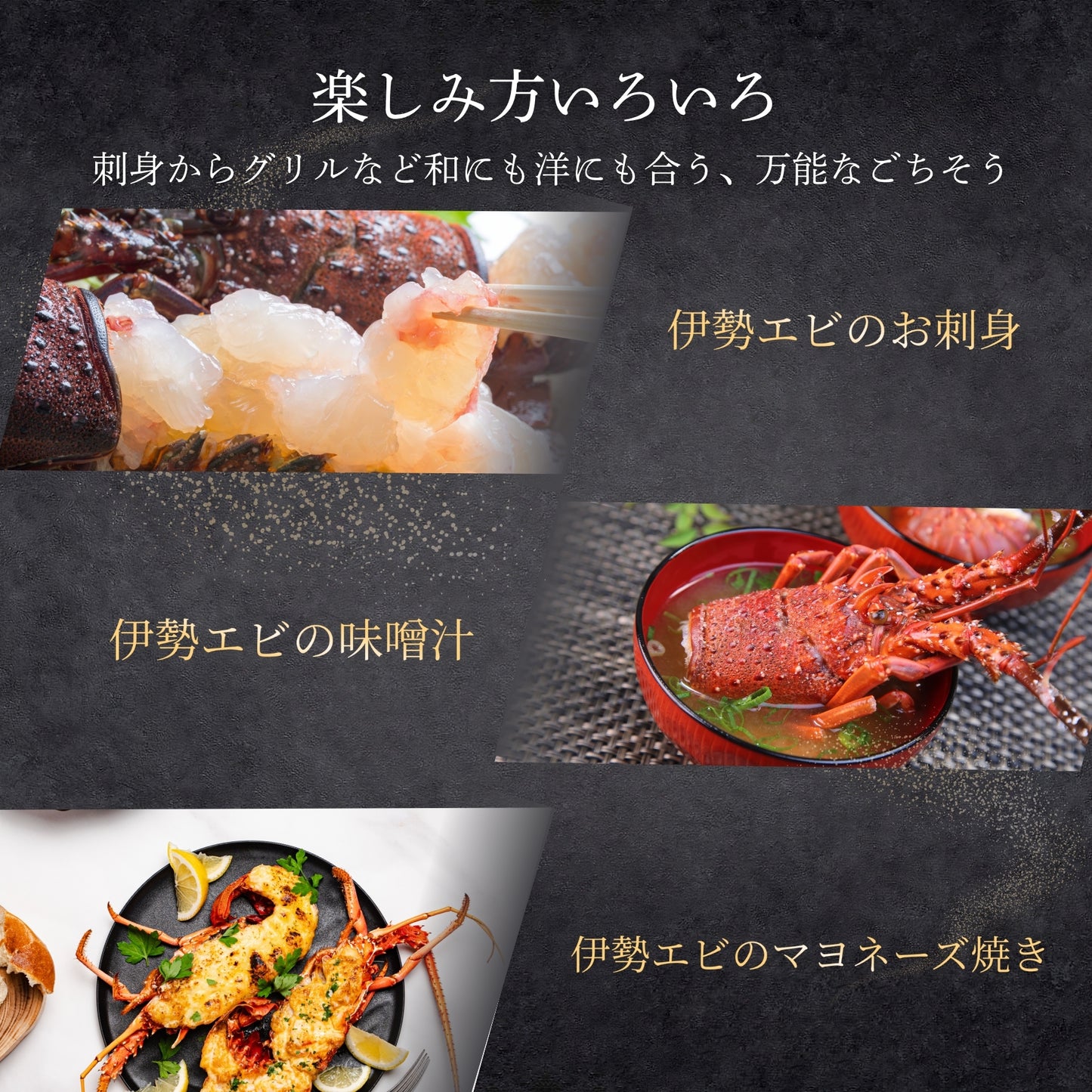 【冷凍】伊勢エビ｜500g〜