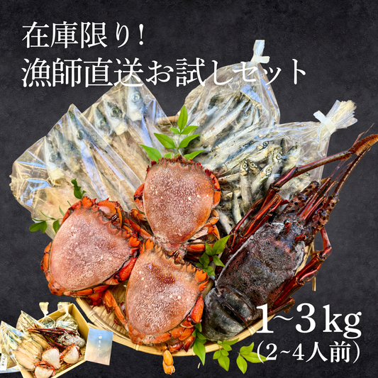 【初回限定】漁師直送お試しセット｜最大5,400円OFF・送料無料