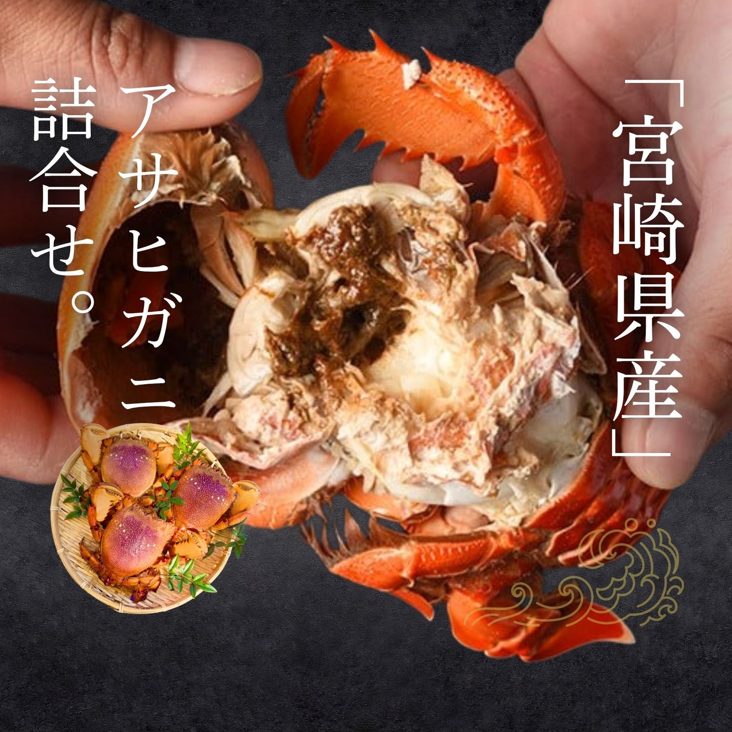 【冷凍】特大アサヒガニ ｜１kg〜